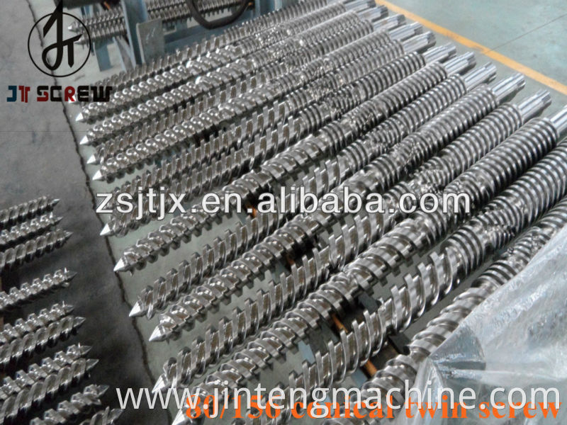 High Quality 55/120 Conical Double Screw Barrel From Zhoushan